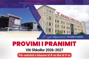 Provimi i pranimit poster
